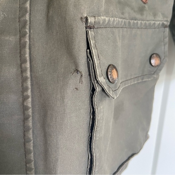 Polo by Ralph Lauren Green w/Plaid lining & Corduroy collar Jacket - Size 6 - Picture 7 of 14